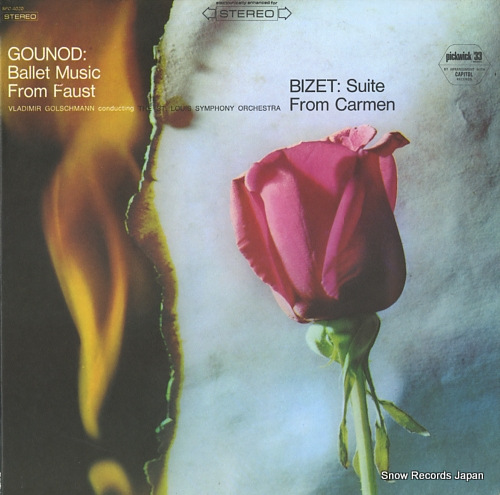 GOLSCHMANN, VLADIMIR bizet; suite from carmen SPC-4020 - front cover