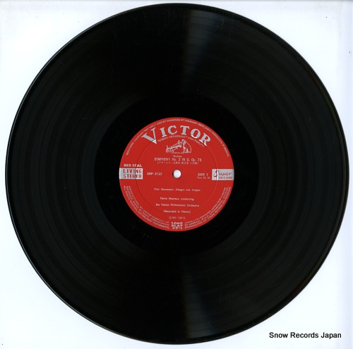 MONTEUX, PIERRE brahms; symphony no.2 SHP-2122