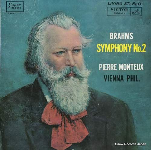 MONTEUX, PIERRE brahms; symphony no.2 SHP-2122