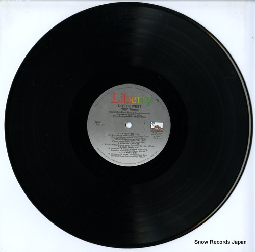 WEST, DOTTIE high times LT-51114 - disc