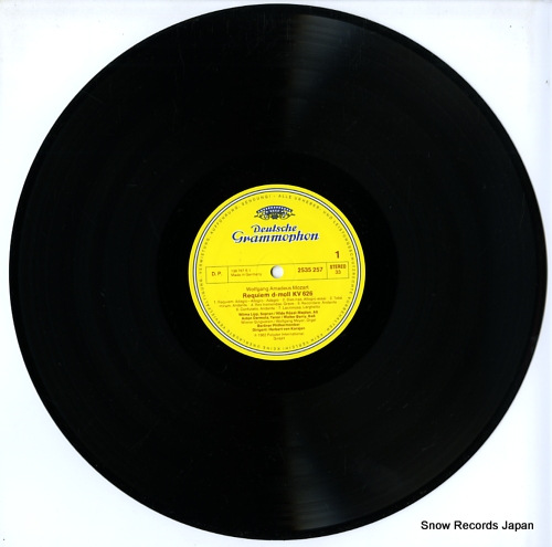 KARAJAN, HERBERT VON mozart; requiem 2535257