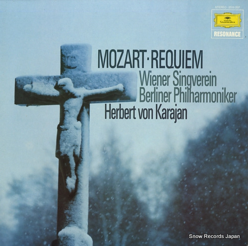 KARAJAN, HERBERT VON mozart; requiem 2535257