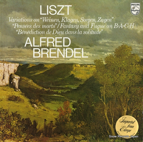 BRENDEL, ALFRED liszt; variations on