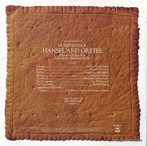 PRITCHARD, JOHN humperdinck; hansel und gretel 46AC849-50
