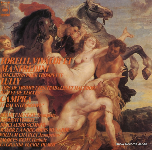 V/A la trompette baroque FCCA151 - front cover