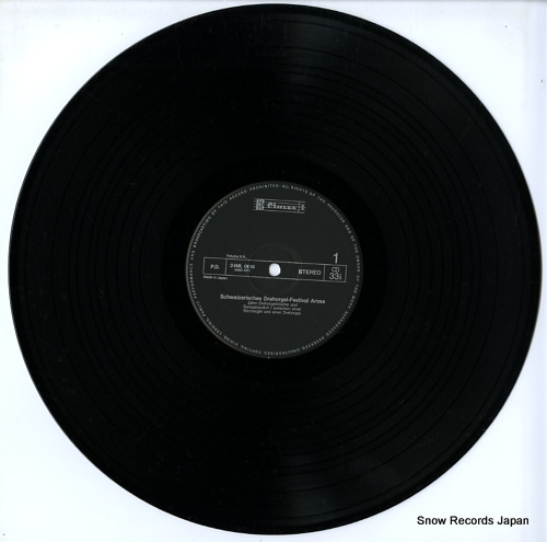 V/A 1.schweizerisches drehorgel-festival arosa 24ML0018 - disc