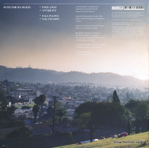 NINO, CARLOS, AND MIGUEL ATWOOD-FERGUSON suite for ma dukes MO-LP006