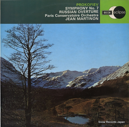 MARTINON, JEAN prokofiev; symphoy no.7 / russian overture ECS619