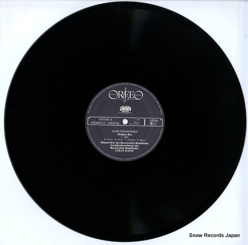 DAVIS, COLIN strawinsky; oedipus rex 30PC-10007/S071831A