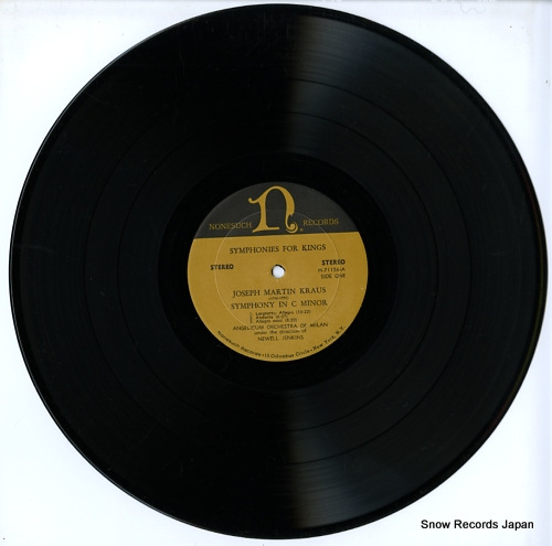 JENKINS, NEWELL symphonies for kings G-5061 - disc