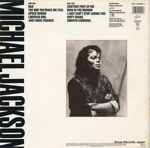 JACKSON, MICHAEL bad EPC4502901