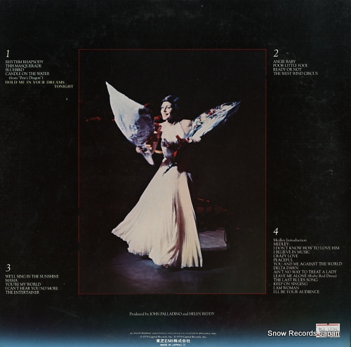 REDDY, HELEN live in london ECS-50025.26