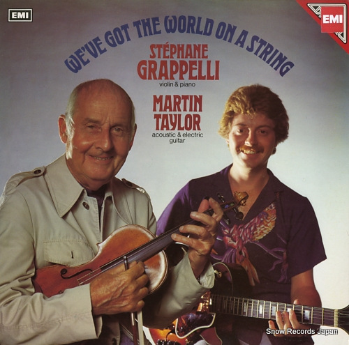 GRAPPELLI, STEPHANE / MARTIN TAYLOR we've got the world on a string EMD5540