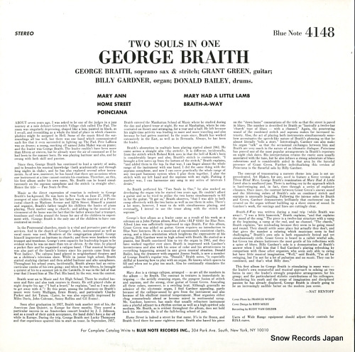 BRAITH, GEORGE two souls in one BN4148