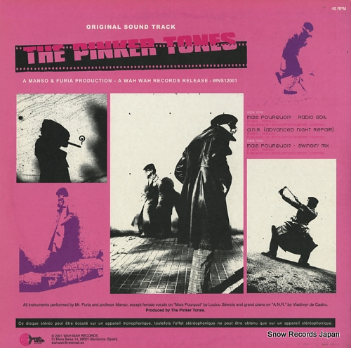 PINKER TONES, THE mais pourquoi? WNS12001 - back cover