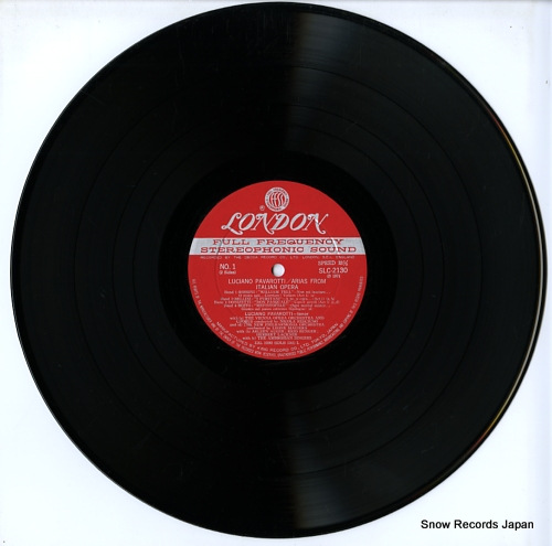 PAVAROTTI, LUCIANO arias from italian opera SLC2130