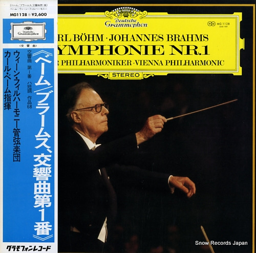 BOHM, KARL brahms; symphony no.1 MG1128