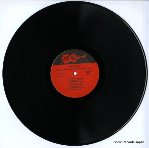 MCGEE, SAM grand dad of the country guitar pickers ARHOOLIE5012