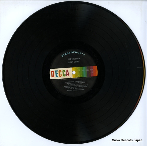 MARTIN, JIMMY free born man DL75116