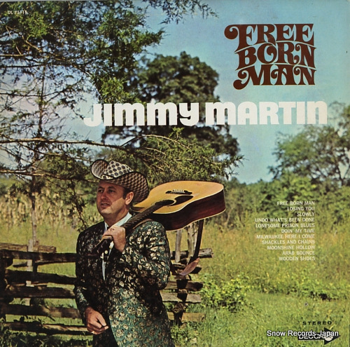MARTIN, JIMMY free born man DL75116