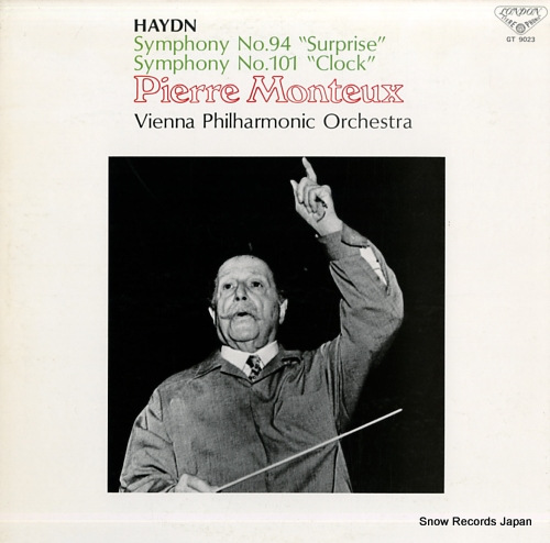 MONTEUX, PIERRE haydn; symphony no.94 