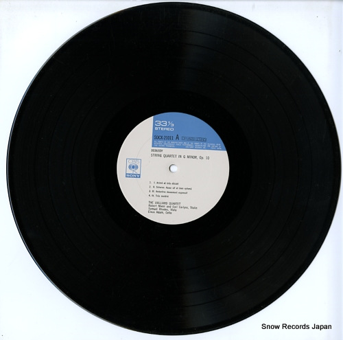 JUILLIARD STRING QUARTET, THE debussy/ravel; string quartets SOCX21011
