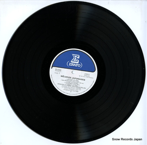 PAILLARD, JEAN-FRANCOIS melodies japonaises EX-2334