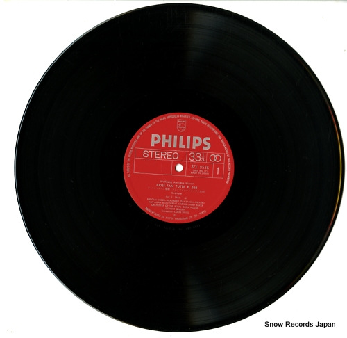 DAVIS, COLIN mozart; cosi fan tutte (complete) SFX-9536-39