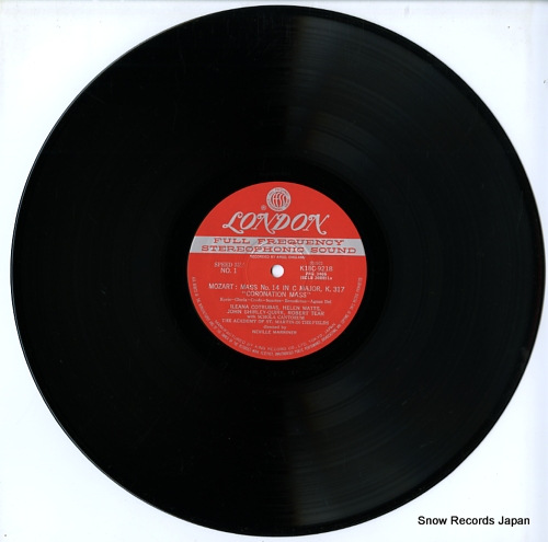MARRINER, NEVILLE mozar; coronation mass / litaniae lauretanae K18C-9218