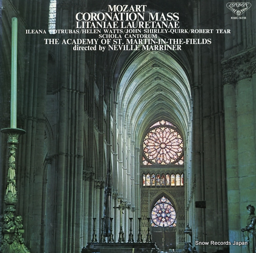 MARRINER, NEVILLE mozar; coronation mass / litaniae lauretanae K18C-9218