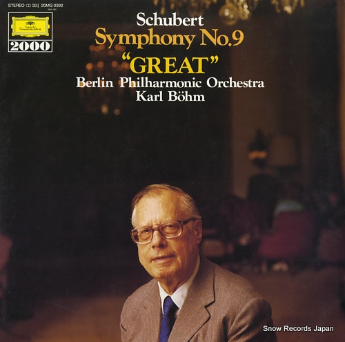 BOHM, KARL schubert; symphony no.9 