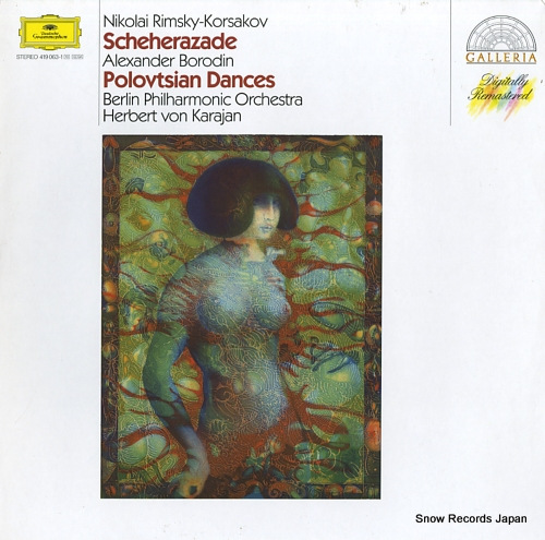 KARAJAN, HERBERT VON rimsky-korsakov; scheherazade 419063-1 - front cover