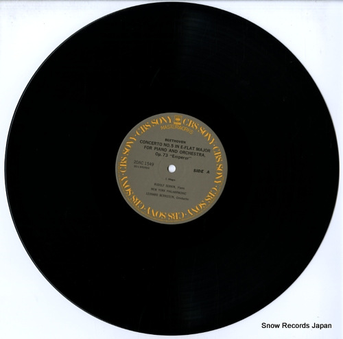 SERKIN, RUDOLF beethoven; concerto no.5 in e-flat major, op.73 