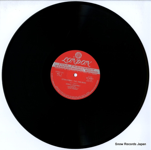 ANSERMET, ERNEST stravinsky; the fire - bird GT9081