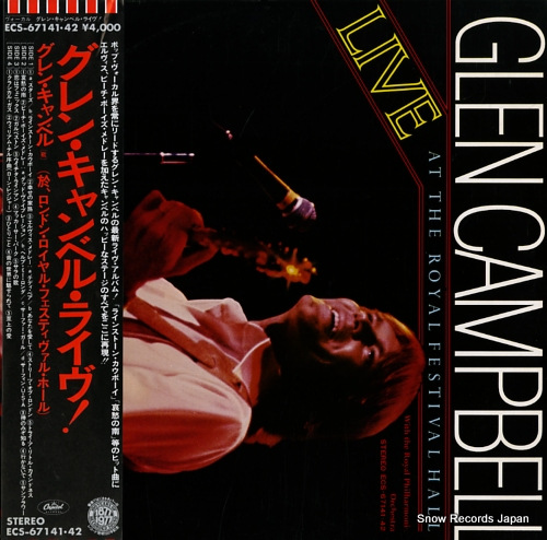 CAMPBELL, GLEN live at the royal festival hall ECS-67141.42