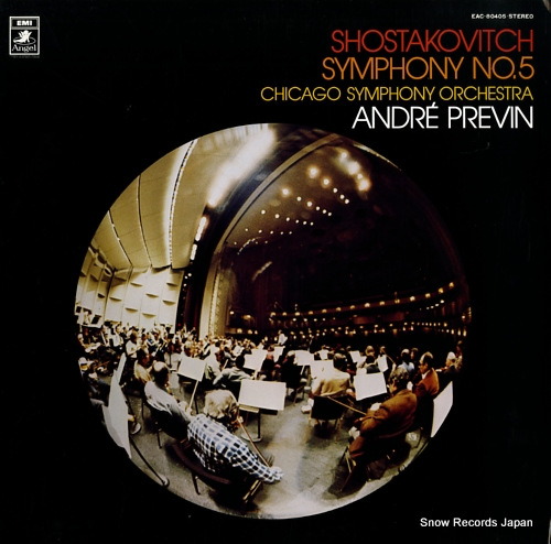 PREVIN, ANDRE shostakovitch; symphony no.5 EAC-80405