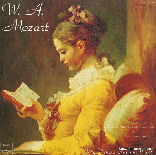 DEMUS, JORG mozart; sonate a-dur k331 KUX-3078-H