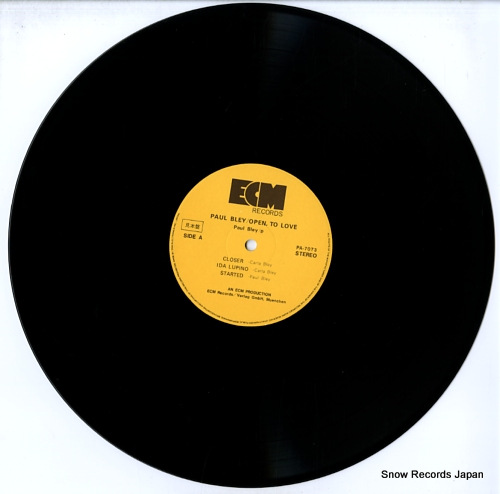 BLEY, PAUL open, to love PA-7073