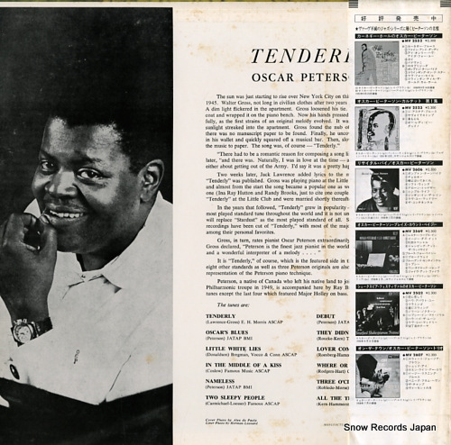 PETERSON, OSCAR tenderly MV2662