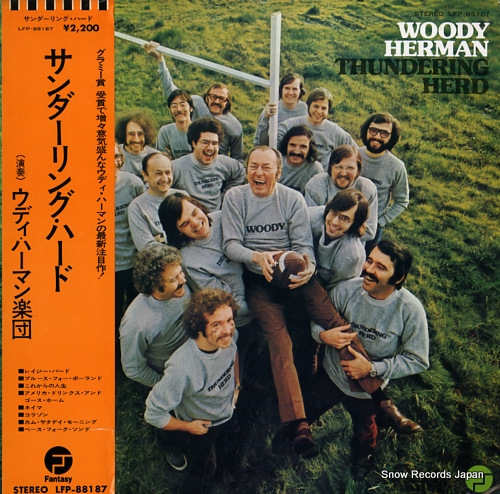 HERMAN, WOODY thundering herd LFP-88187 - front cover