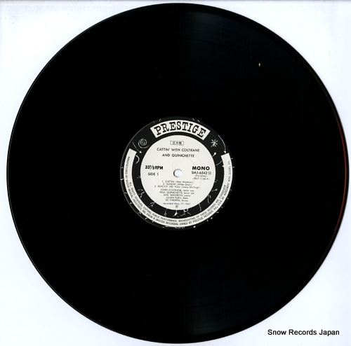 COLTRANE, JOHN, AND PAUL QUINICHETTE cattin' with coltrane and quinichette SMJ-6542(M)