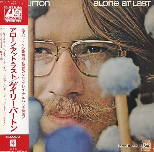 BURTON, GARY alone at last P-8188A