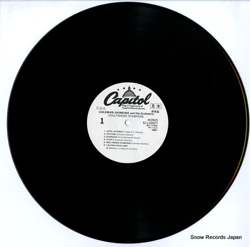 HAWKINS, COLEMAN hollywood stampede ECJ-50071