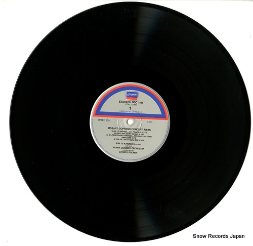 FISCHER, GYORGY mozart; soprano concert arias L00C-1191/5