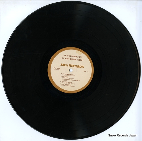 HARRY SIMEONE CHORALE, THE the little drummer boy MCA-15006