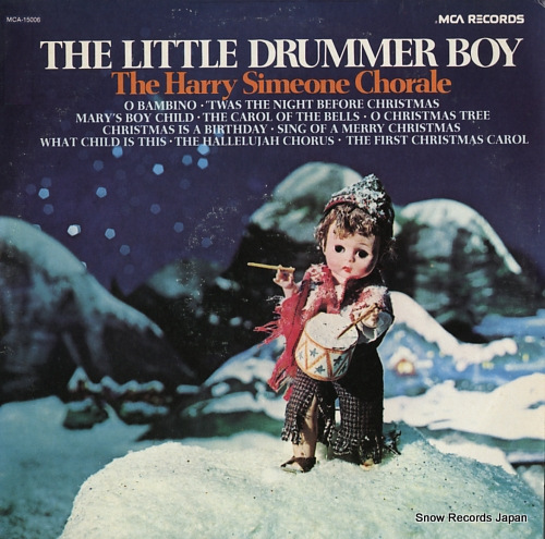 HARRY SIMEONE CHORALE, THE the little drummer boy MCA-15006