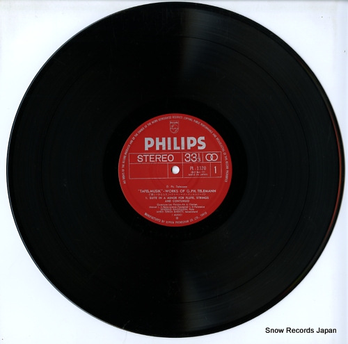 I MUSICI telemann; suite & concertos PL-1320 - disc