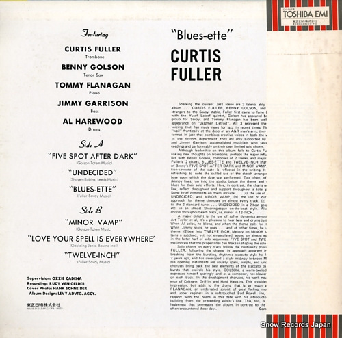 FULLER, CURTIS blues ette WAJ-80151