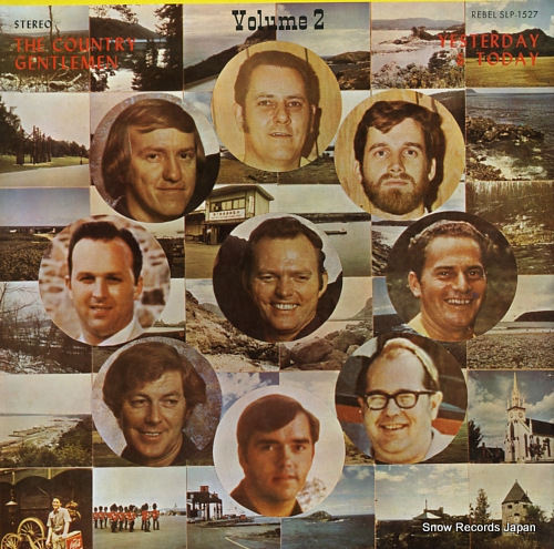 COUNTRY GENTLEMEN, THE yesterday & today volume2 SLP-1527 - front cover