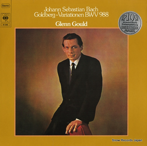󡦥 bach; goldberg-variationen bwv 988 CBS61540